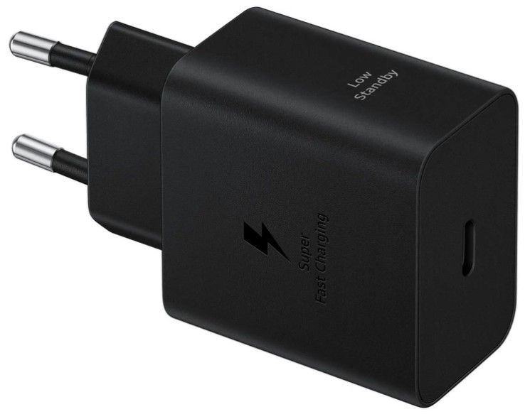 Мережевий зарядний пристрій Samsung 45W Compact Power Adapter (w C to C Cable) EP-T4511XBEGEU Black