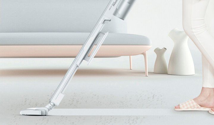 Пилососи без мішка DEERMA Stick Vacuum Cleaner Cord White DX700
