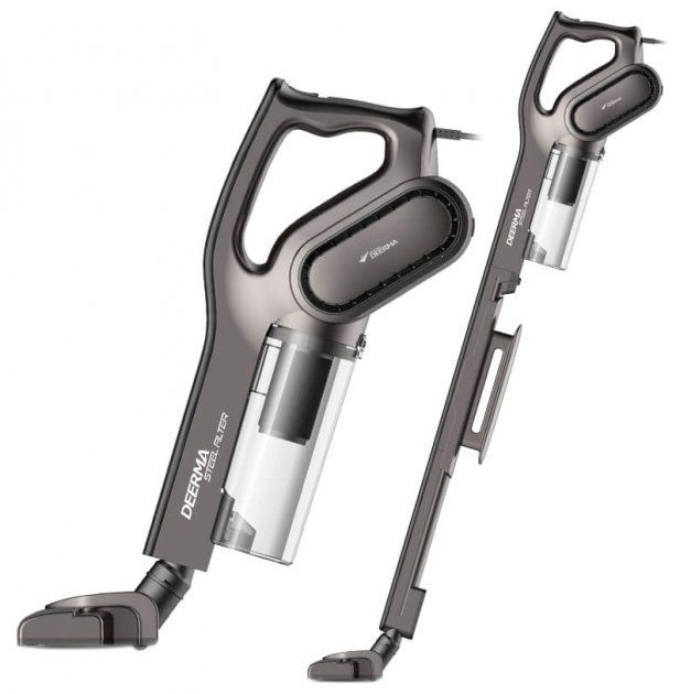 Пилосос без мішка Deerma Stick Vacuum Cleaner Cord Gray (Міжнародна версія) (DX700S)