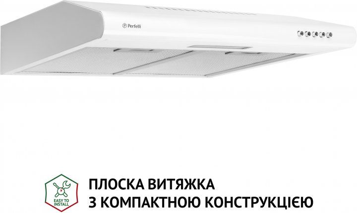 Витяжка Perfelli PL 5124 WH LED