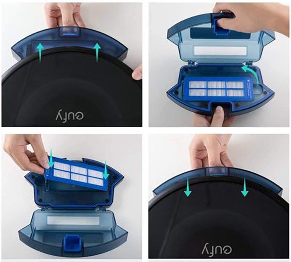 Комплект аксесуарів ANKER EUFY ROBOVAC REPLACEMENT FILTER (X2)