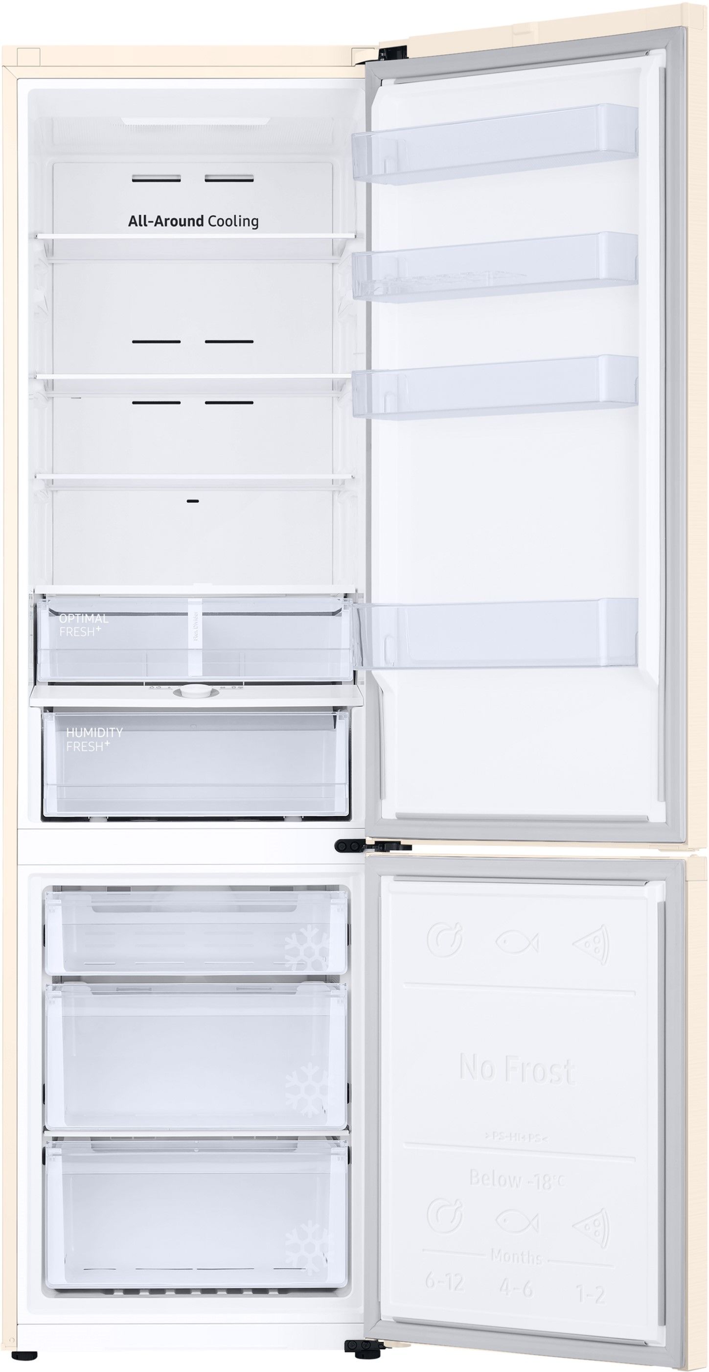 Двокамерний холодильник SAMSUNG RB38C603EEL/UA
