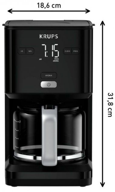 Кавоварка крапельна TEFAL Smart&light CM600810