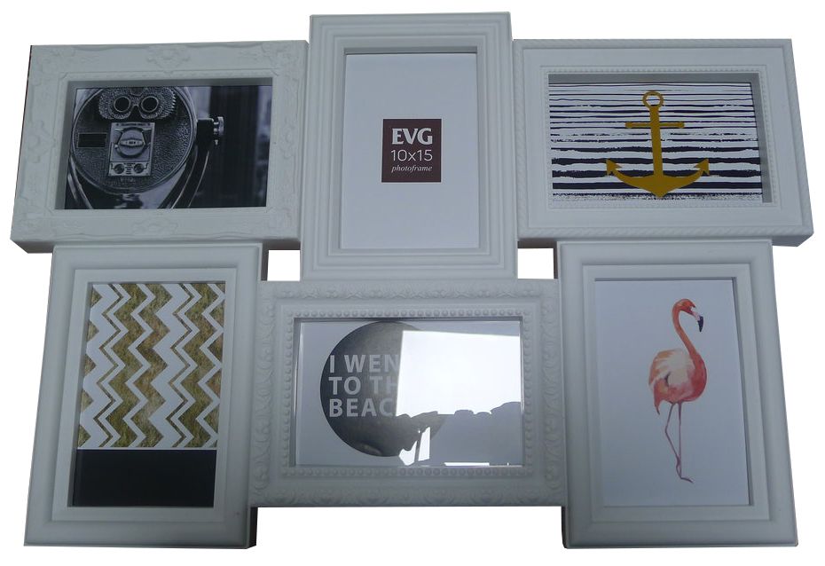 Мультирамка EVG INNO ZB-6-3753 WHITE COLLAGE 6