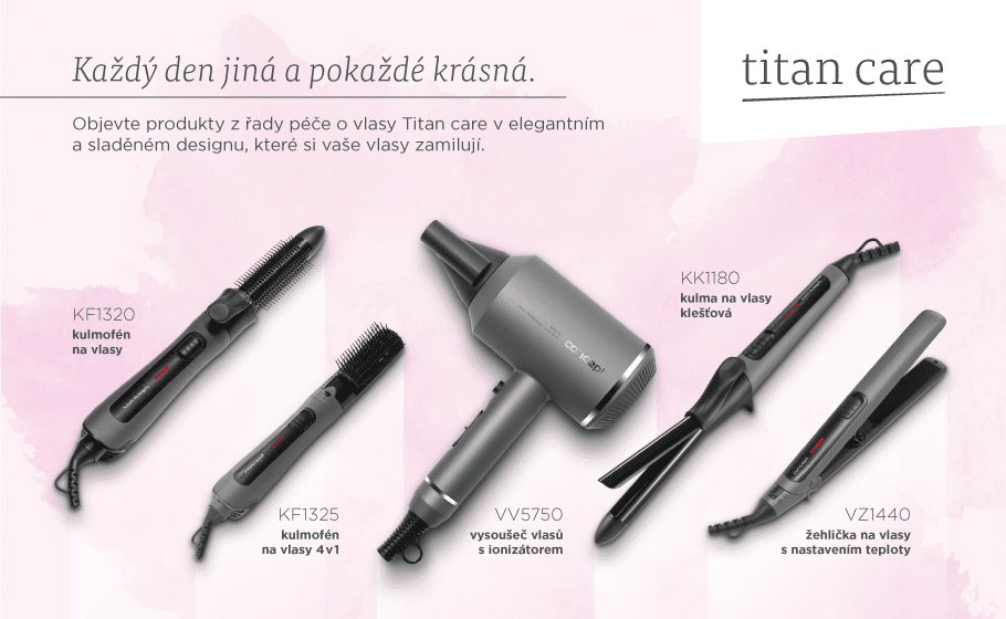 Фен-щітка для волосся 4в1 Concept KF1325 TITAN CARE