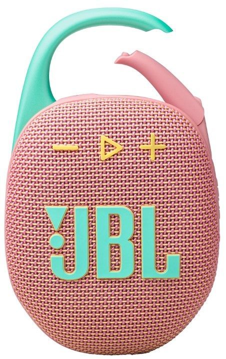Портативна акустика JBL Clip 5 Pink (JBLCLIP5PINK)