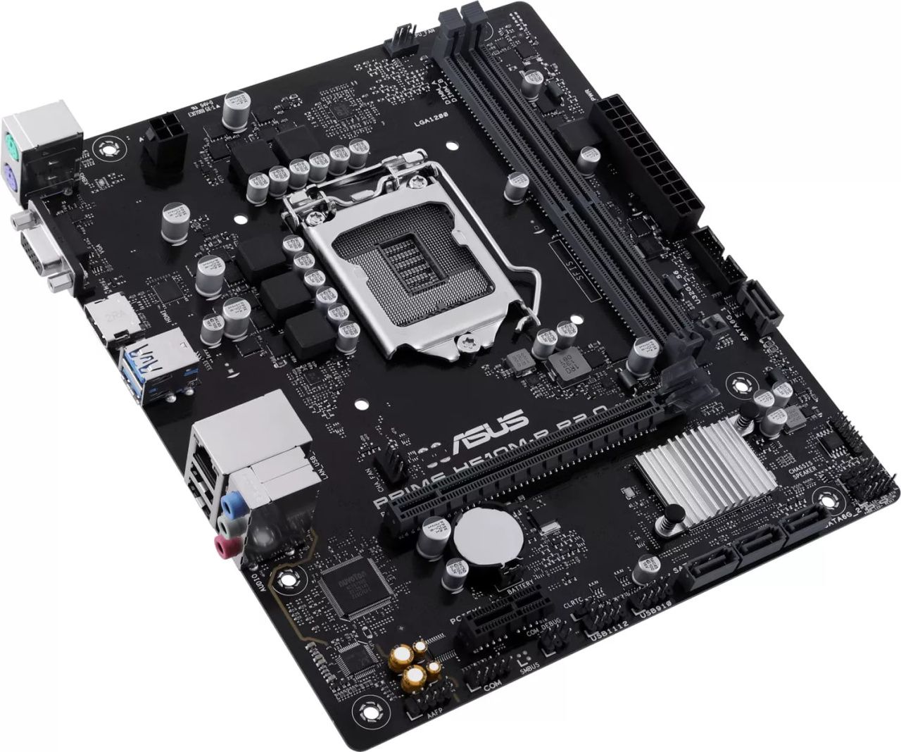 ASUS Материнcька плата PRIME H510M-R R2.0-SI s1200 H470 2xDDR4 HDMI D-Sub mATX White BOX WITH ACCESSORY