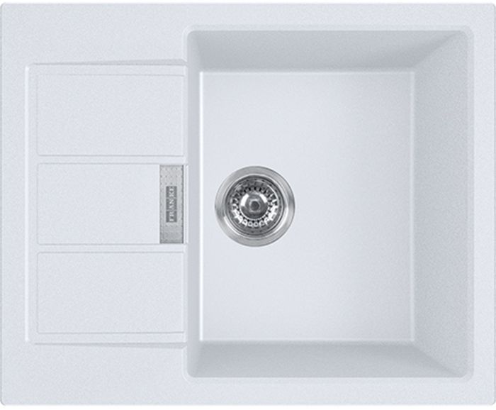 Кухонна мийка FRANKE Sirius 2 S2D 611-62 (143.0627.382) тектонайт біла