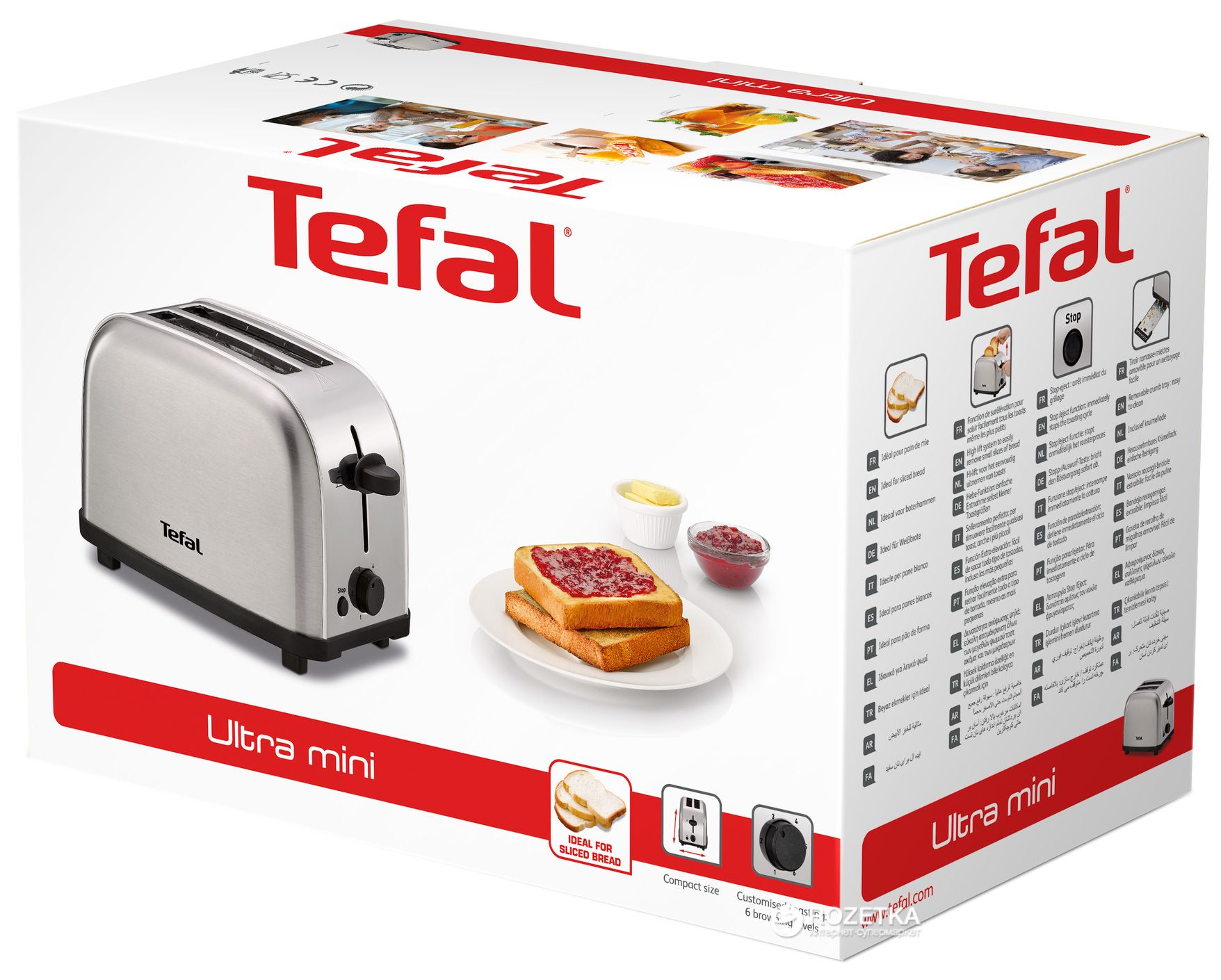 Тостер TEFAL Ultra Mini TT330D30