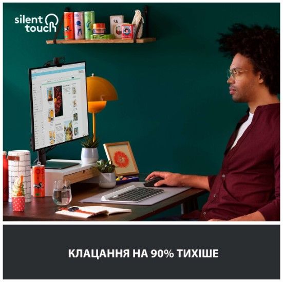 Миша Logitech Signature M650 L Wireless Graphite (910-006236)