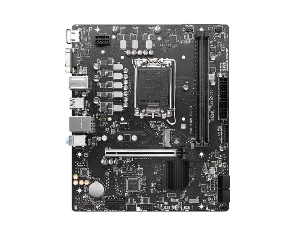 MSI Материнcька плата PRO H610M-E DDR4 s1700 H610 2xDDR4 M.2 HDMI D-Sub mATX