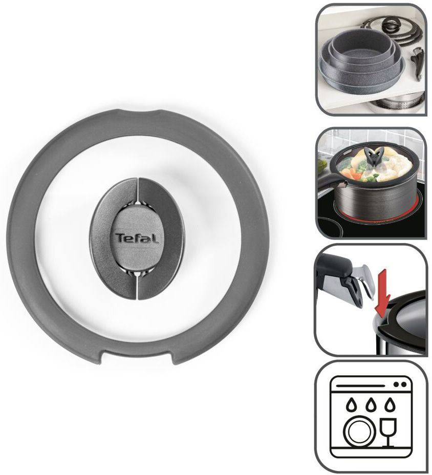 Кришка скляна Tefal Ingenio 26 см (L9846653)