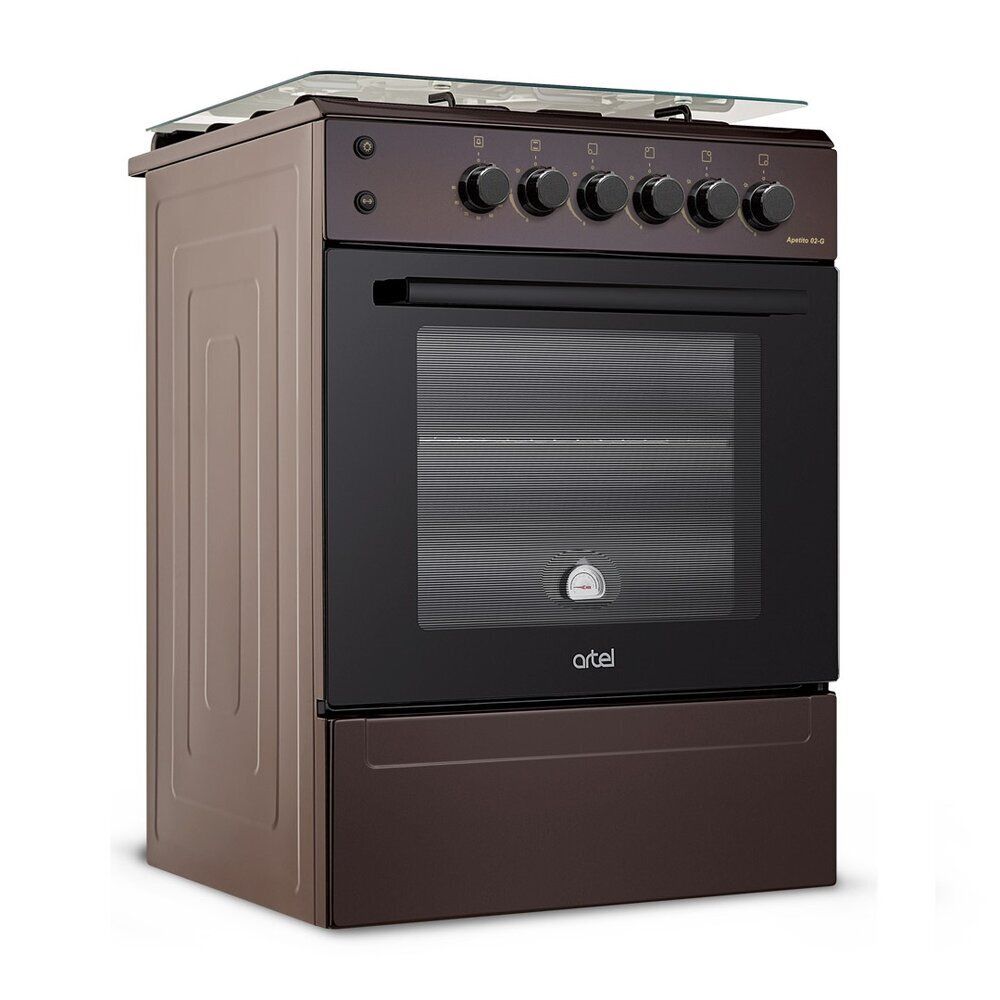 Плита газова ARTEL Apetito 02-G CHU brown