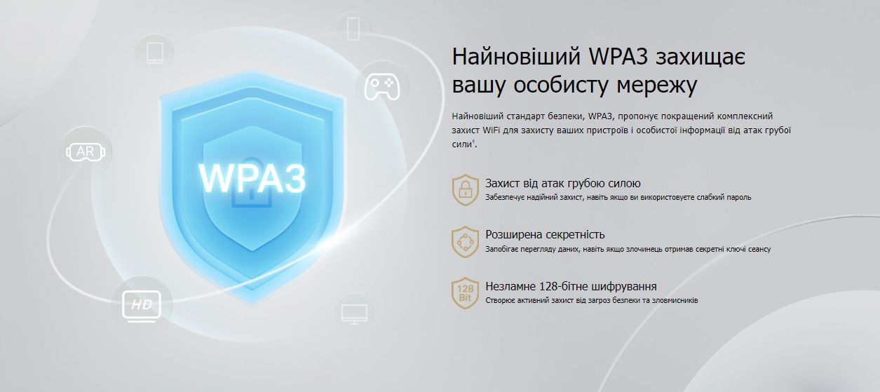 Mercusys Маршрутизатор MR80X AX3000 3xGE LAN 1xGE WAN MU-MIMO OFDMA