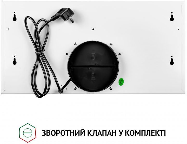 Витяжка Perfelli TL 6212 WH 700 LED