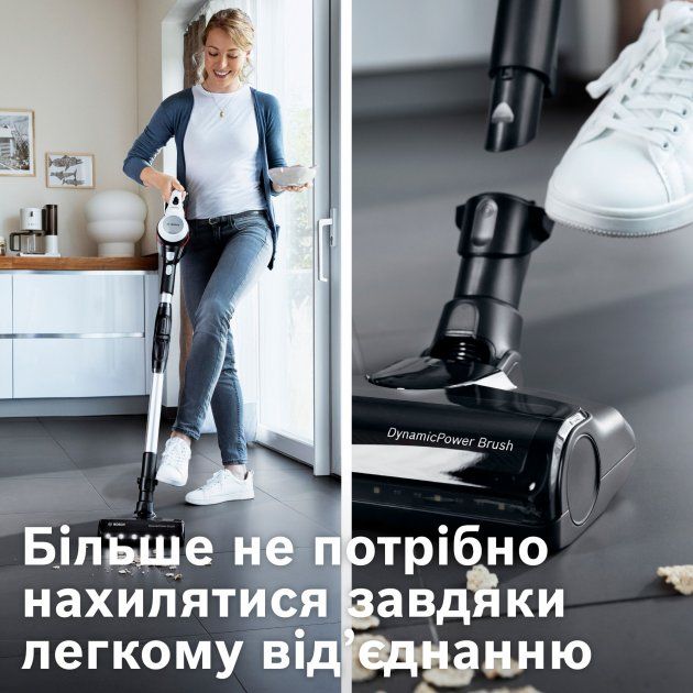 Акумуляторний пилосос BOSCH UNLIMITED 7 BBS711W