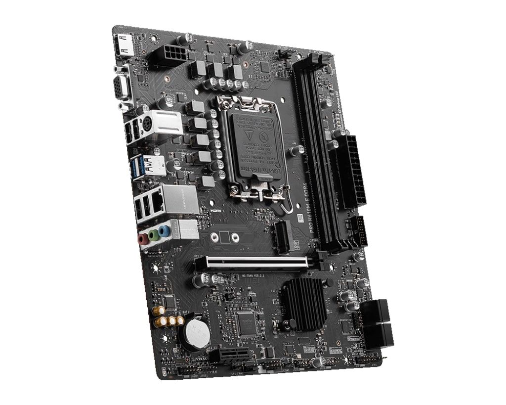 MSI Материнcька плата PRO H610M-E DDR4 s1700 H610 2xDDR4 M.2 HDMI D-Sub mATX