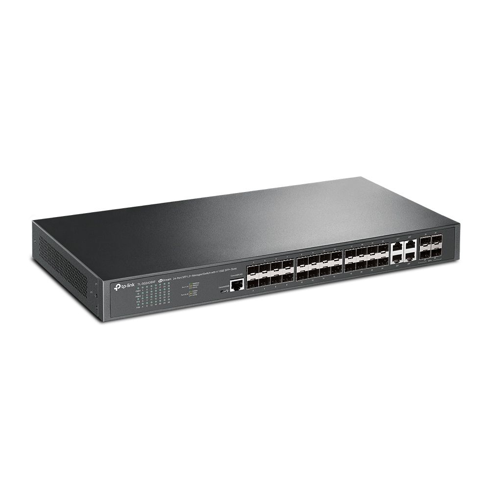 TP-Link Комутатор TP-LINK TL-SG3428XF 24xSFP, 4xSFP+, Керований L2