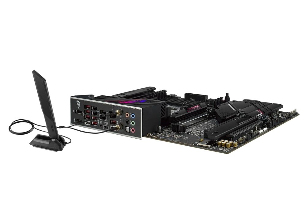 ASUS Материнcька плата ROG STRIX B650E-E GAMING WIFI sAM5 B650 4xDDR5 M.2 USB HDMI-DP WiFi BT