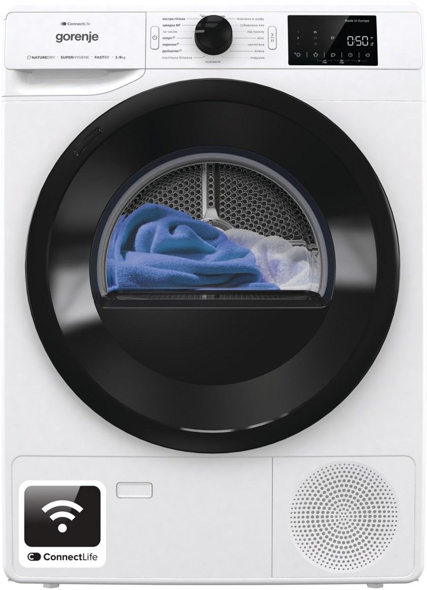 Сушильний автомат Gorenje DPNE92GNLWIFI/UA