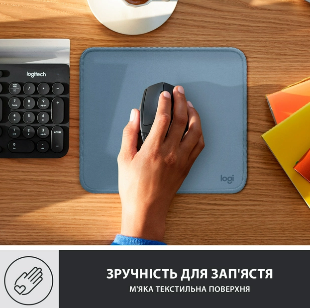Килимок для мишi Logitech Studio Series Blue (956-000051)
