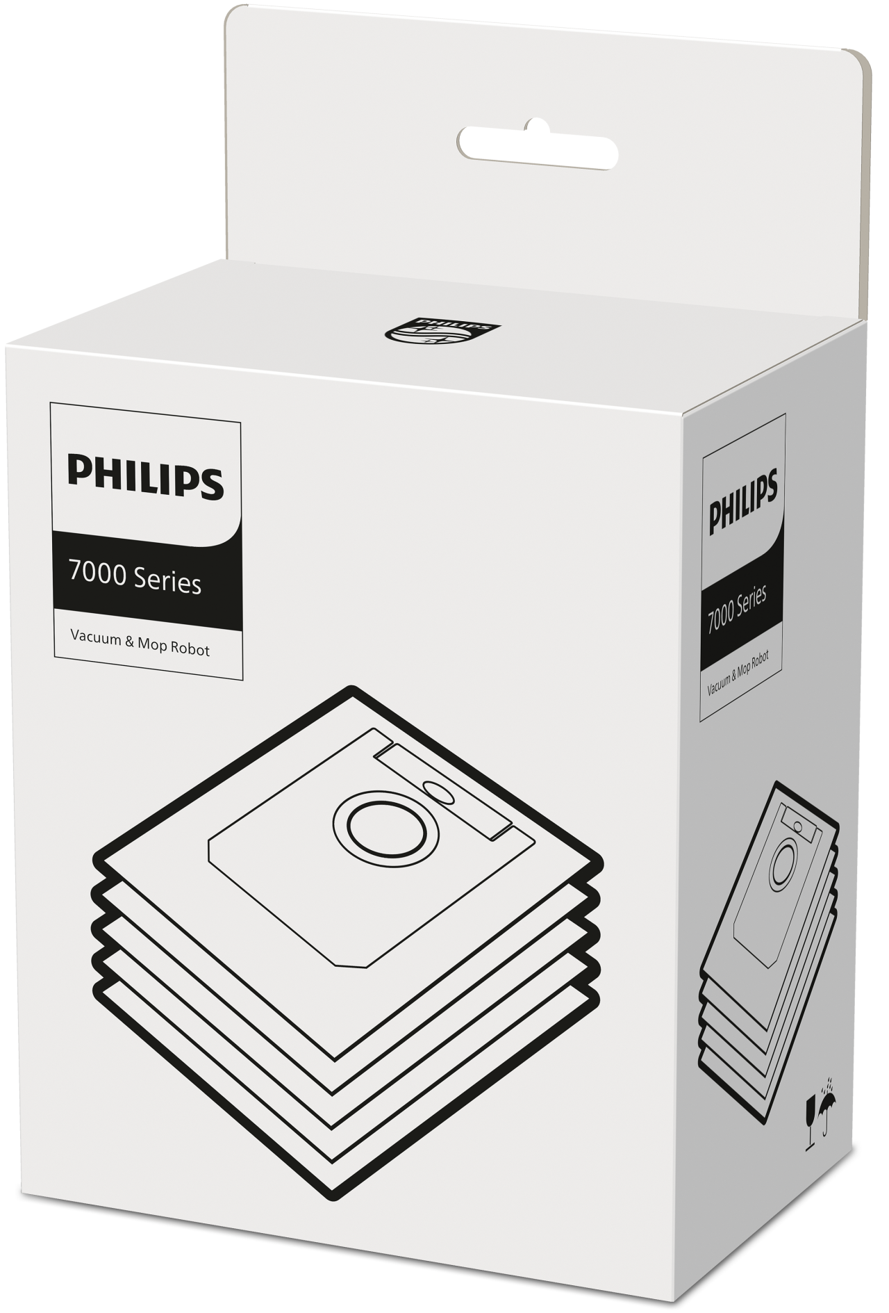 Змінні мішки для пилу для робота-пилососа Philips серії 7000 (XV1472/00)
