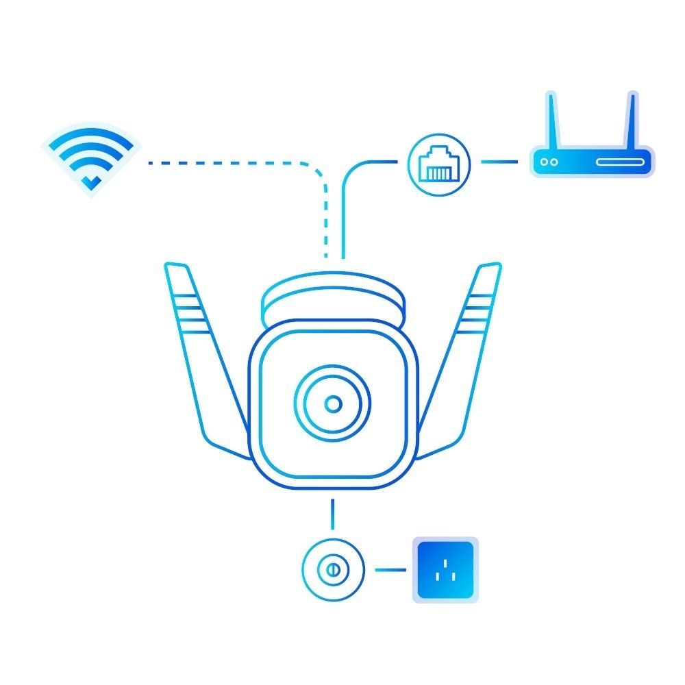 IP-камера відеоспостереження TP-Link Tapo TC65