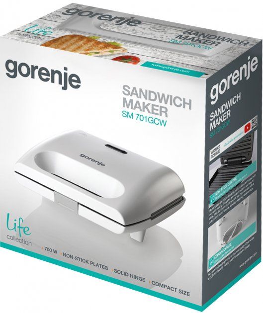 Бутербродниця GORENJE SM701GCW
