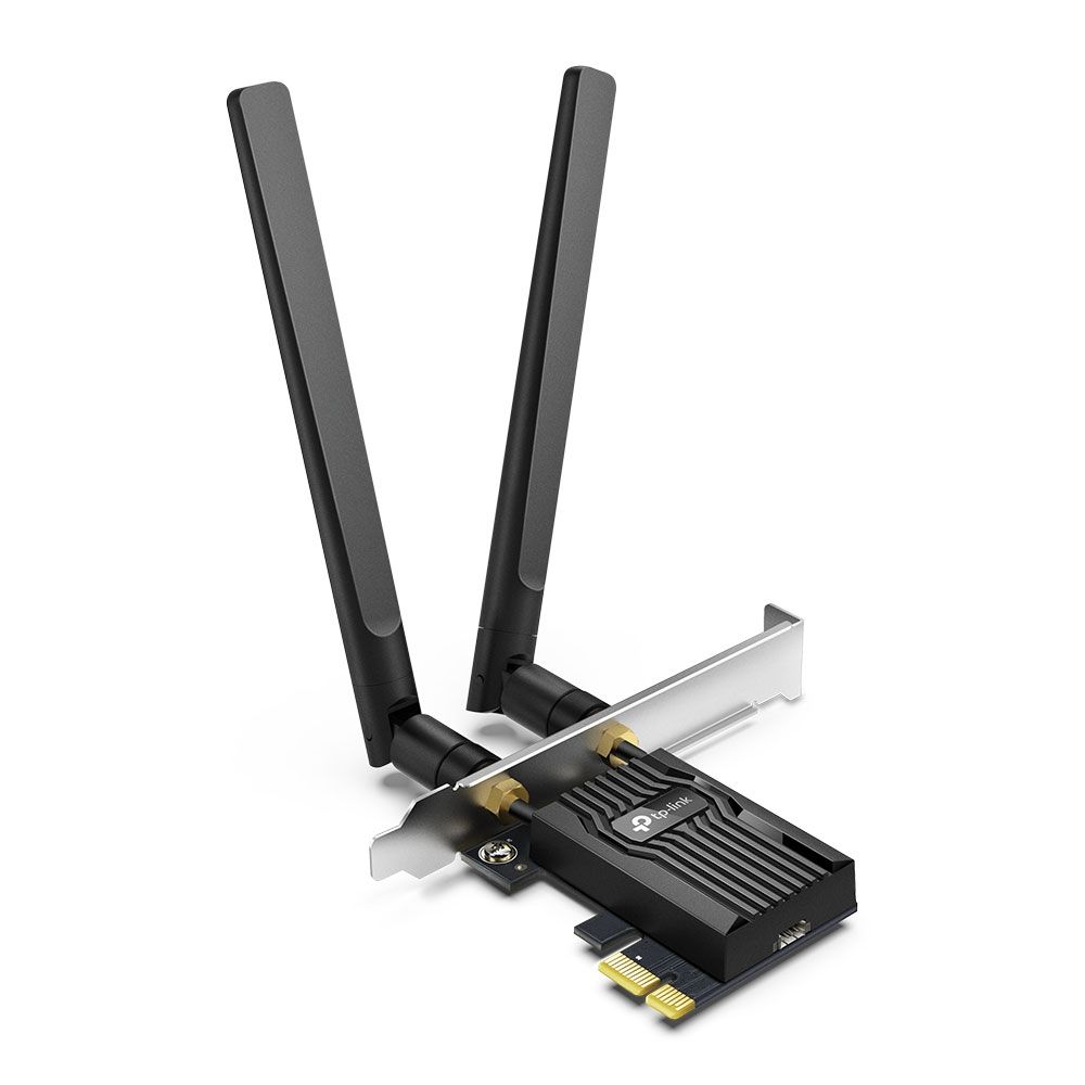 TP-Link Адаптер WiFi Archer TX55E AX3000, PCI-Express x1, BT5.2