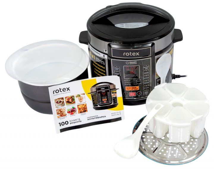 Мультиварка-скороварка ROTEX REPC76-B