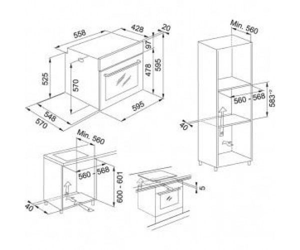 Духовка електрична Franke Smart FSM 97 P XS (116.0606.096)