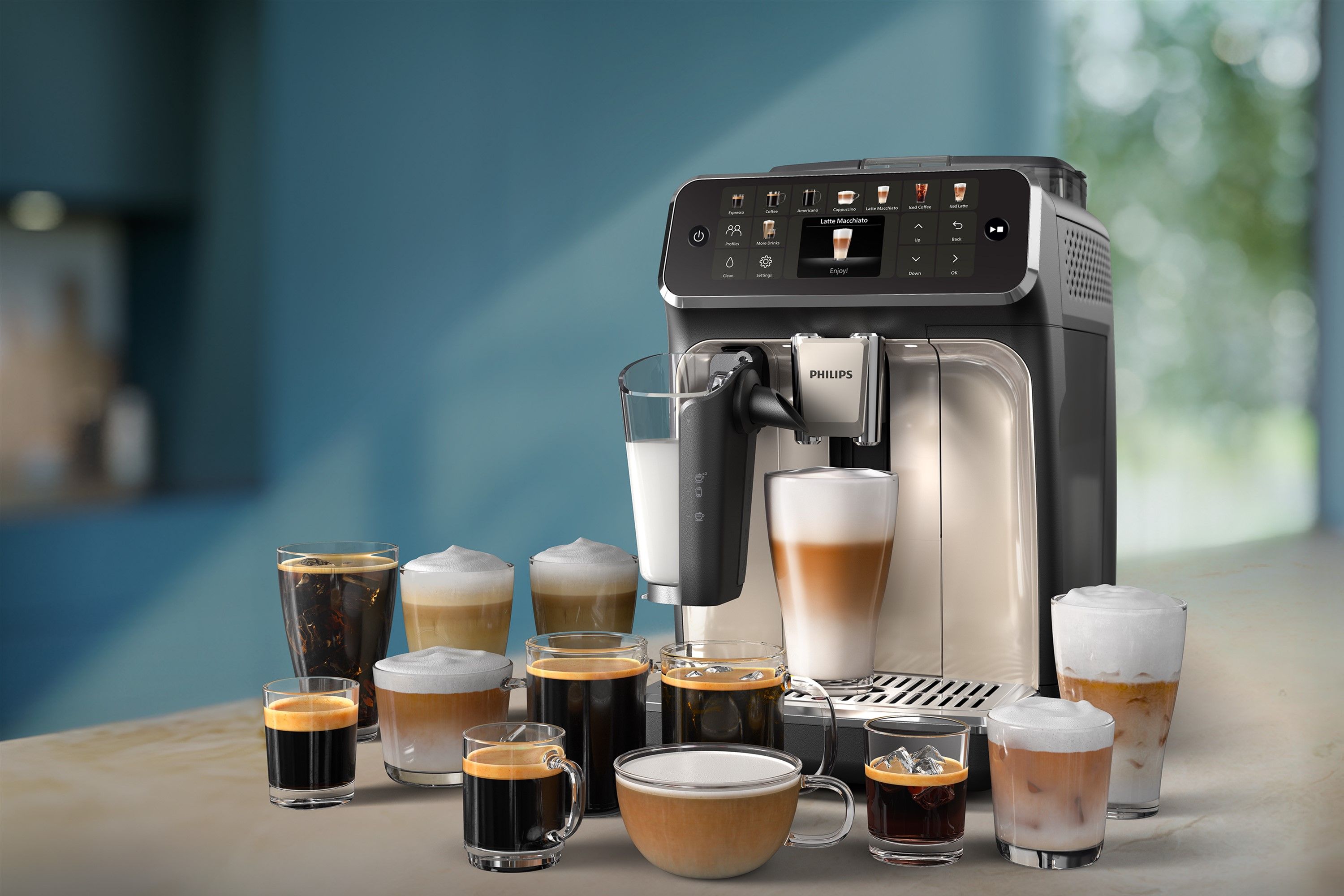Кавомашина PHILIPS 5500 LatteGo EP5547/90