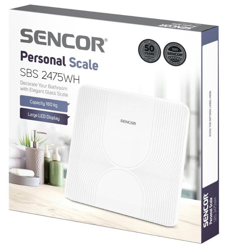 Ваги підлогові Sencor SBS 2475WH