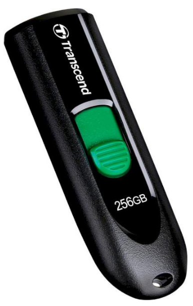 Flash Drive Transcend JetFlash 790C 256GB USB 3.2 Type-C Black (TS256GJF790C)