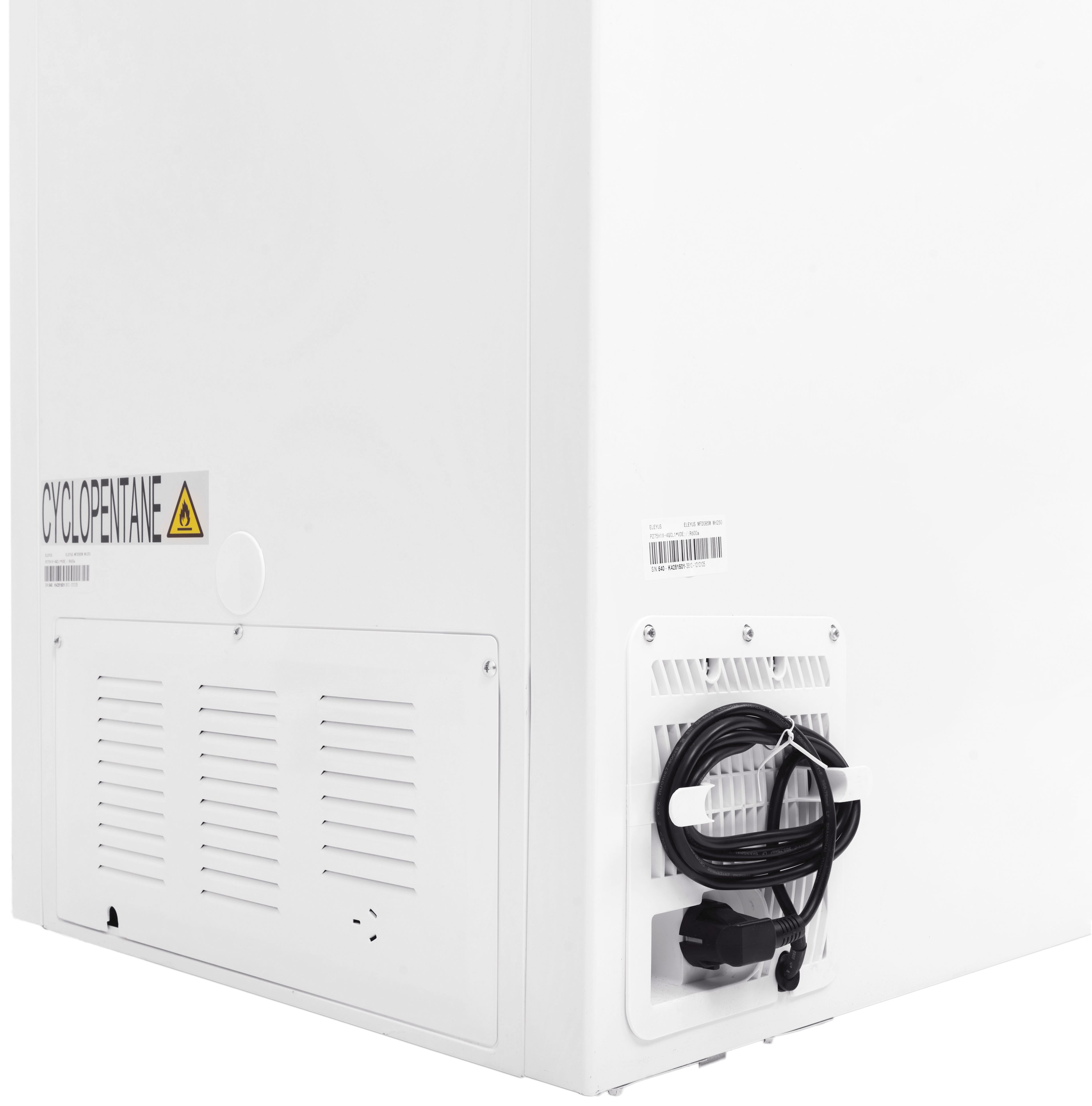 Морозильна камера ELEYUS MFD085M WH250
