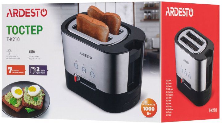 Тостер Ardesto T-K210
