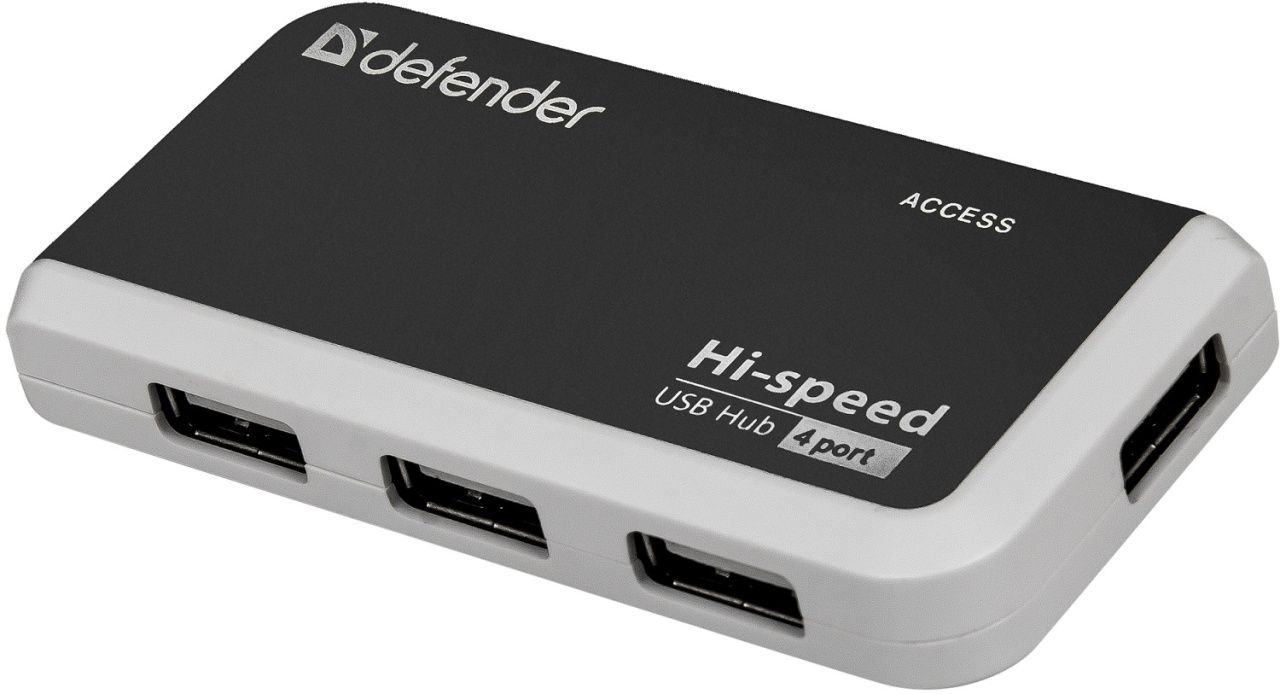 USB-хаб Defender Quadro Infix 4xUSB 2.0 (83504)