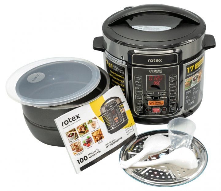 Мультиварка-скороварка ROTEX REPC72-B