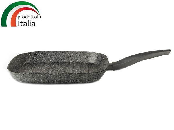 Сковорода-гриль TVS Mineralia Induction 28х28 см (BS730282910201)