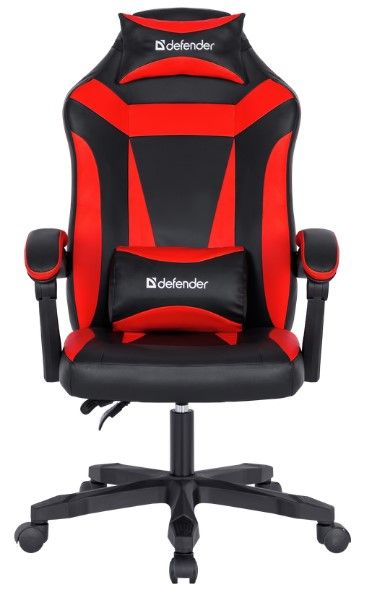 Крісло Defender Master Red/Black (64359)