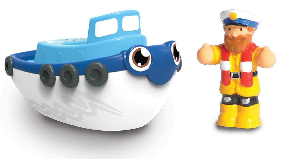 Іграшка для купання WOW Tug Boat Tim Буксир Тим (10413)