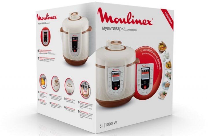 Мультиварка-скороварка MOULINEX CE501134