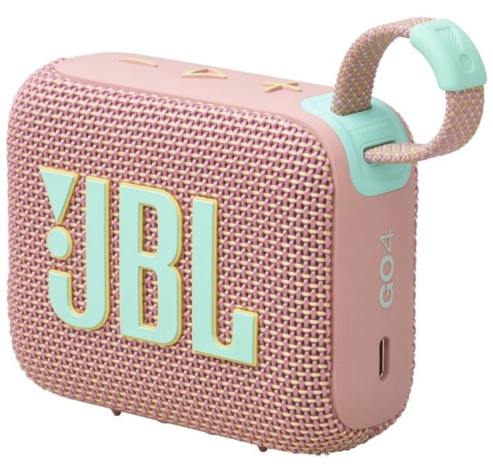 Портативна акустика JBL Go 4 Pink (JBLGO4PINK)