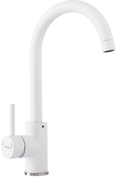 Змішувач кухонний INTERLINE Tango New White