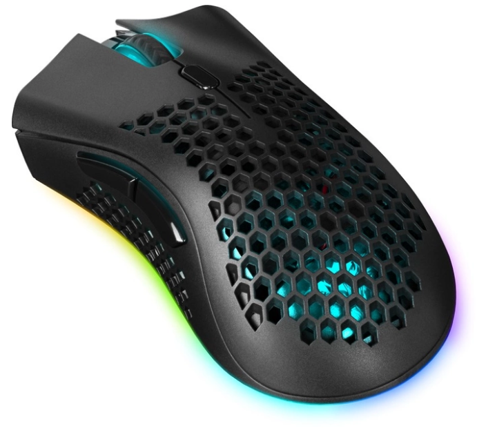 Миша Defender Warlock GM-709L RGB, Black (52709)