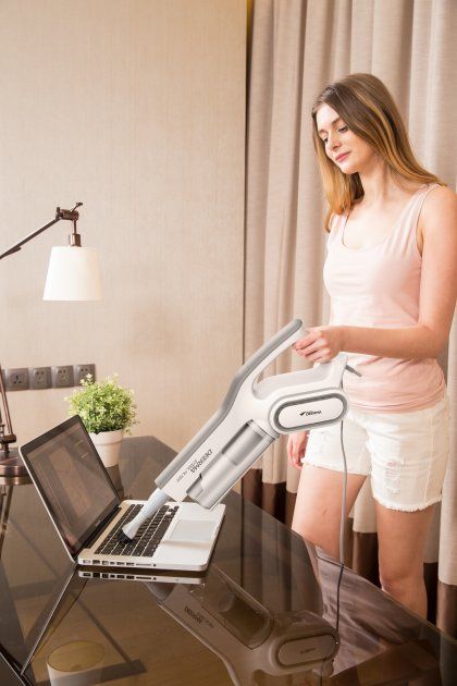 Пилососи без мішка DEERMA Stick Vacuum Cleaner Cord White DX700