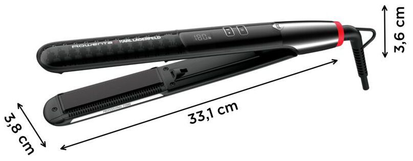 Випрямляч для волосся Rowenta x KARL LAGERFELD K/Pro Stylist Straightener SF467LF0