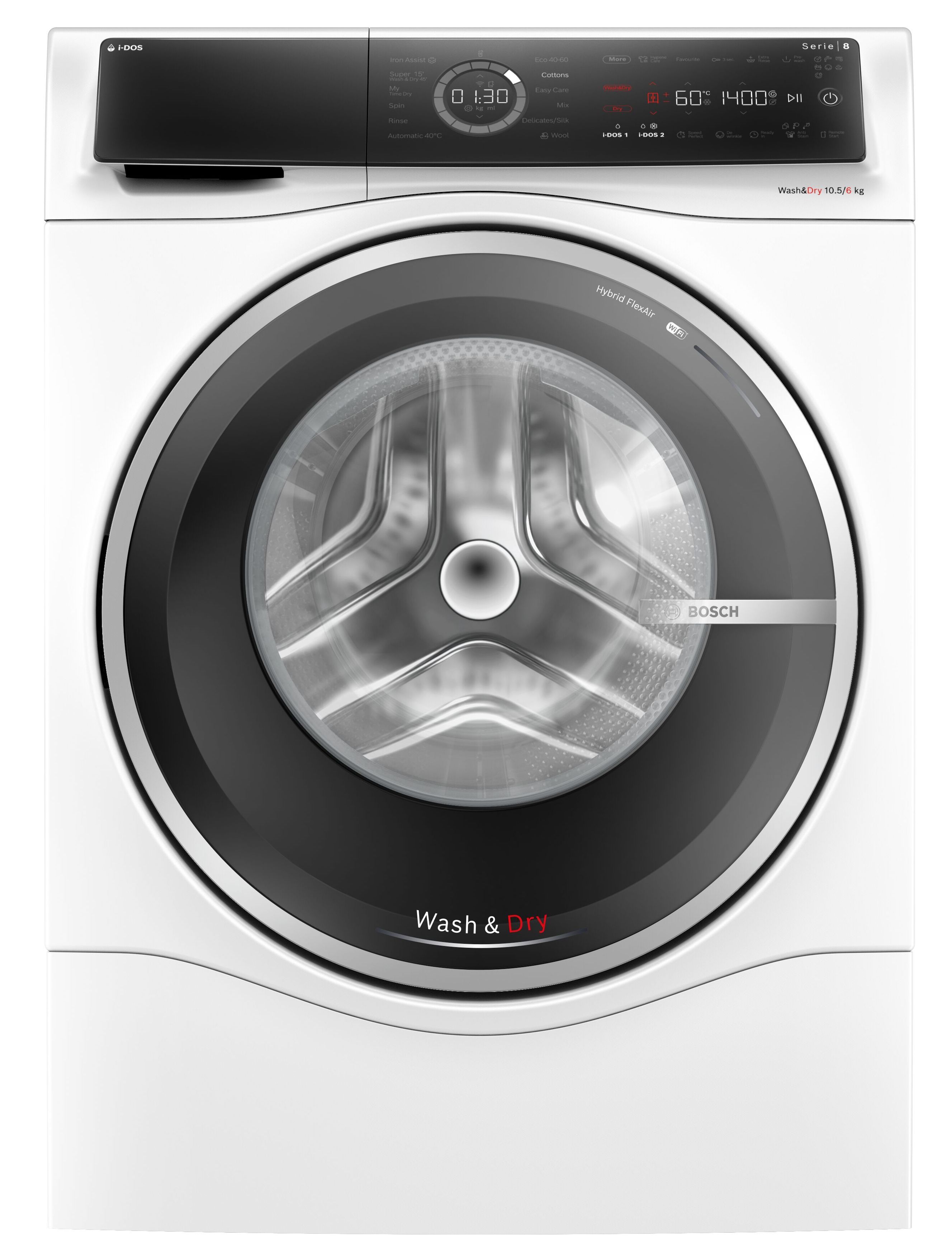 Пральна машина з сушкою Bosch Serie 8 WNC254A0ME