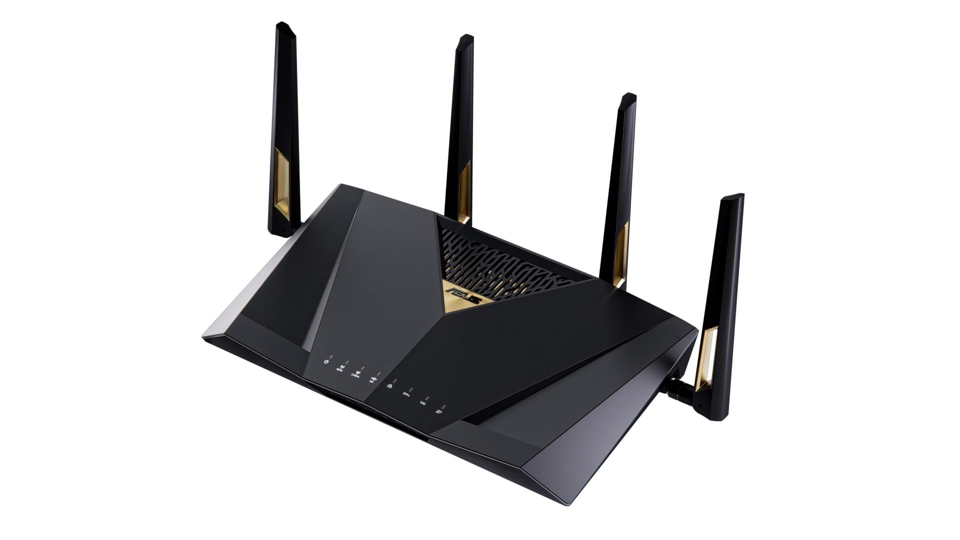 ASUS Маршрутизатор RT-BE88U BE7200 4xGE LAN, 3x2.5GE WAN, 1x2.5GE WAN/LAN. 1x10GE WAN/LAN, 1xSFP+, 1xUSB3.2, MESH