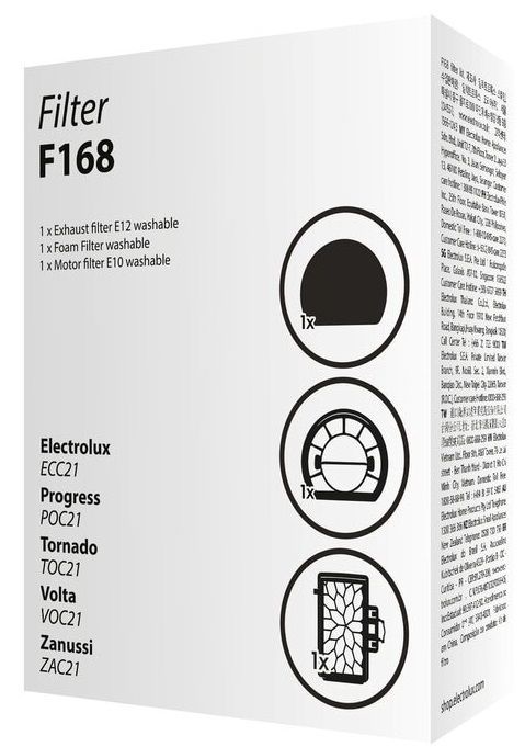 Фільтр для пилососу Electrolux F168